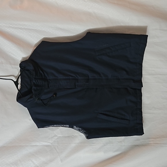 Tommy Hilfiger  Packable Sleeve and Hood Jacket Vest sz XL Navy Pre-owned - Picture 3 of 15